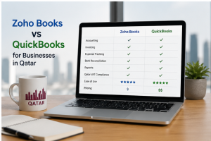 Zoho Books vs QuickBooks for Businesses in Qatar