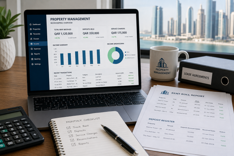 Bookkeeping for Property Managers in Qatar