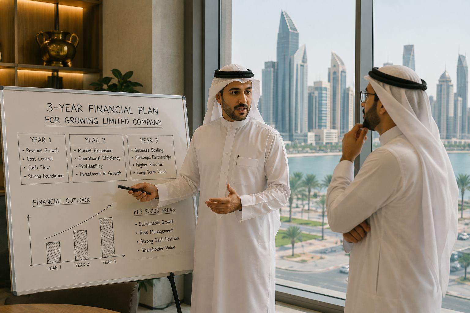 Building a 3-Year Financial Plan for a Growing Limited Company