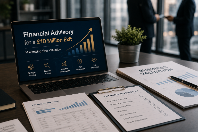 Financial Advisory for a £10 Million Exit