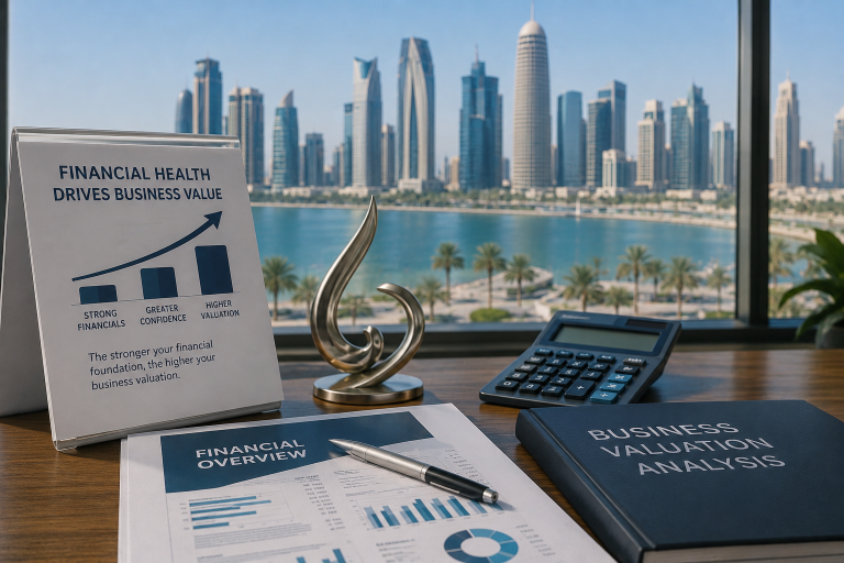 How Financial Health Impacts Business Valuation in Qatar