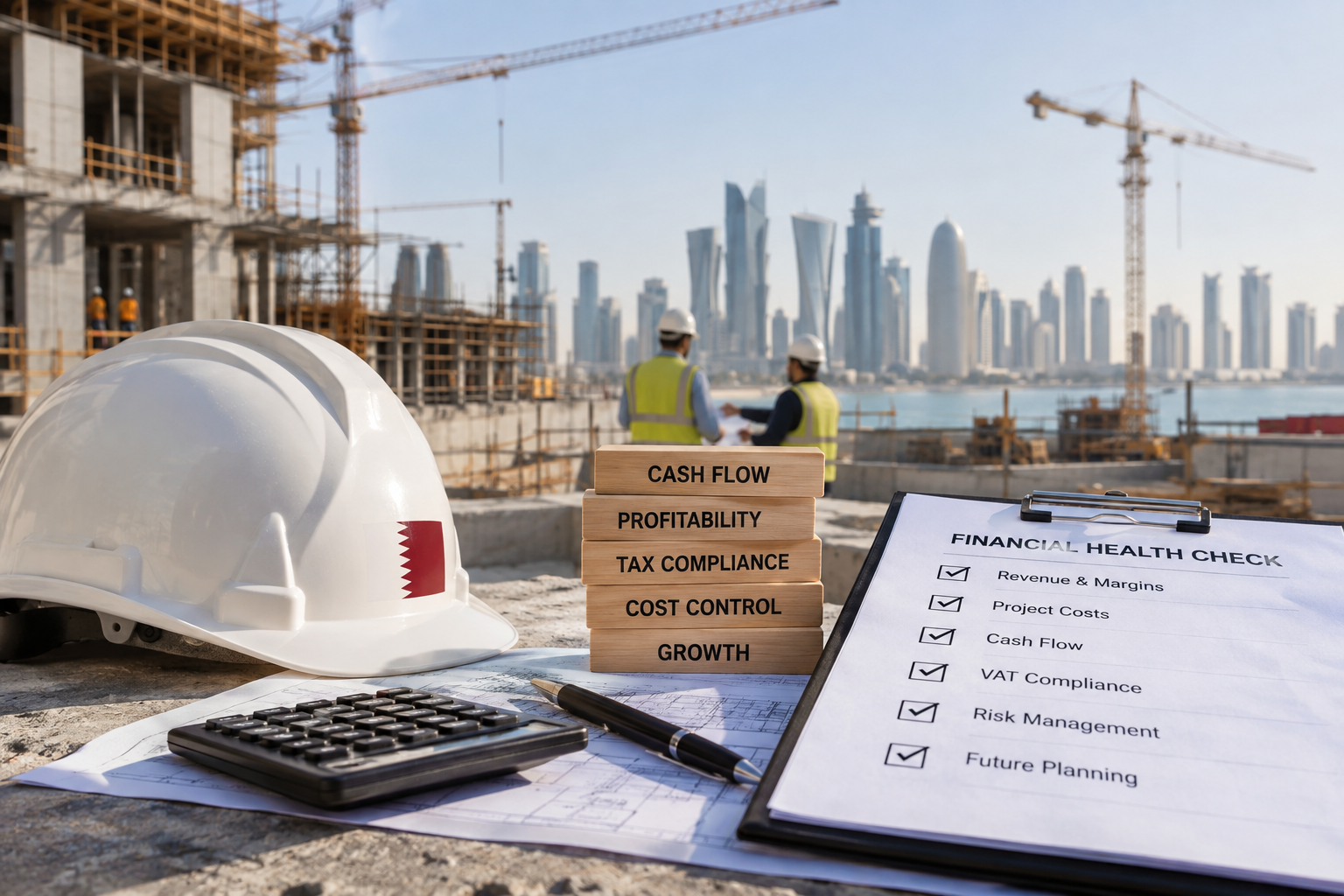 Financial Health Checks for Construction Companies in Qatar