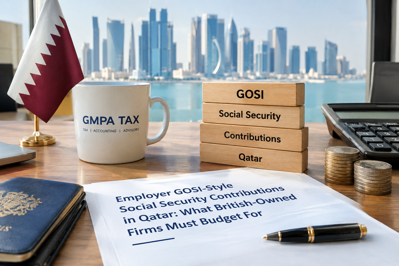 What Are Employer GOSI-Style Social Security Contributions in Qatar